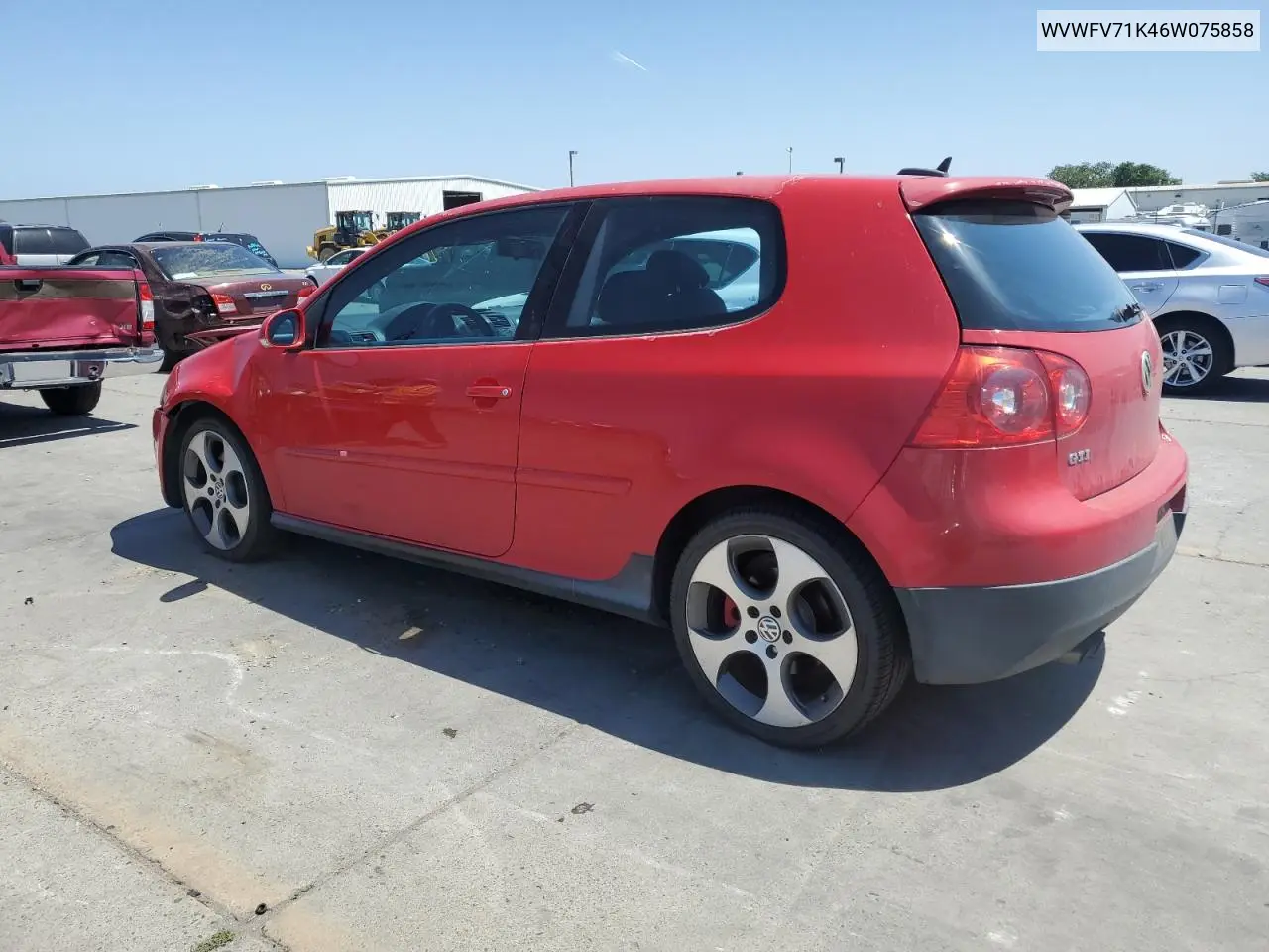 WVWFV71K46W075858 2006 Volkswagen New Gti