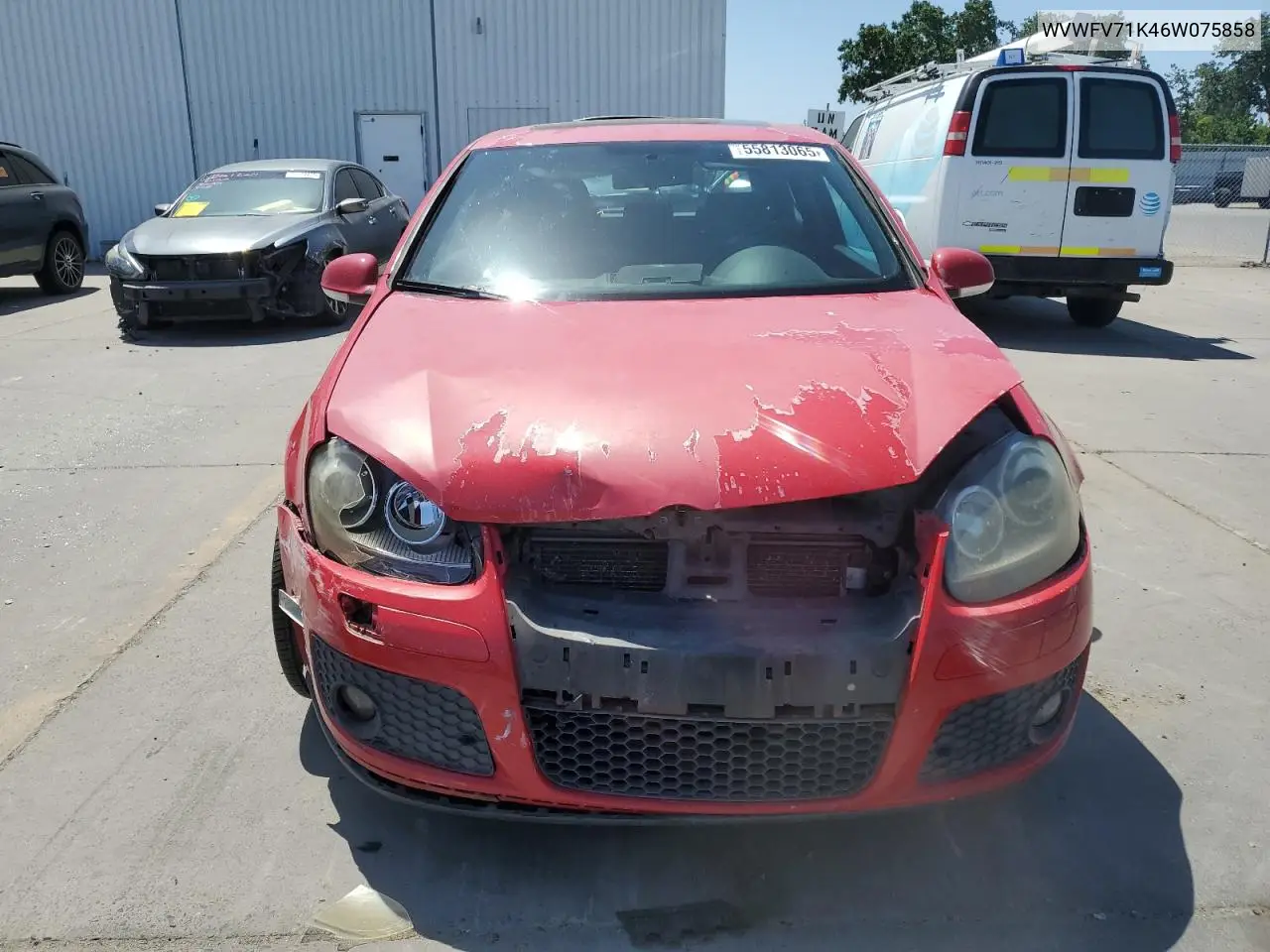 WVWFV71K46W075858 2006 Volkswagen New Gti