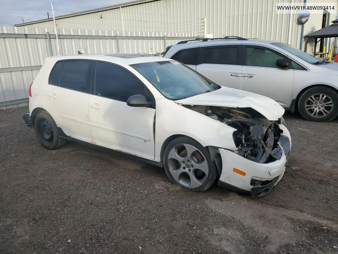 WVWHV91K48W093414 2008 Volkswagen Gti