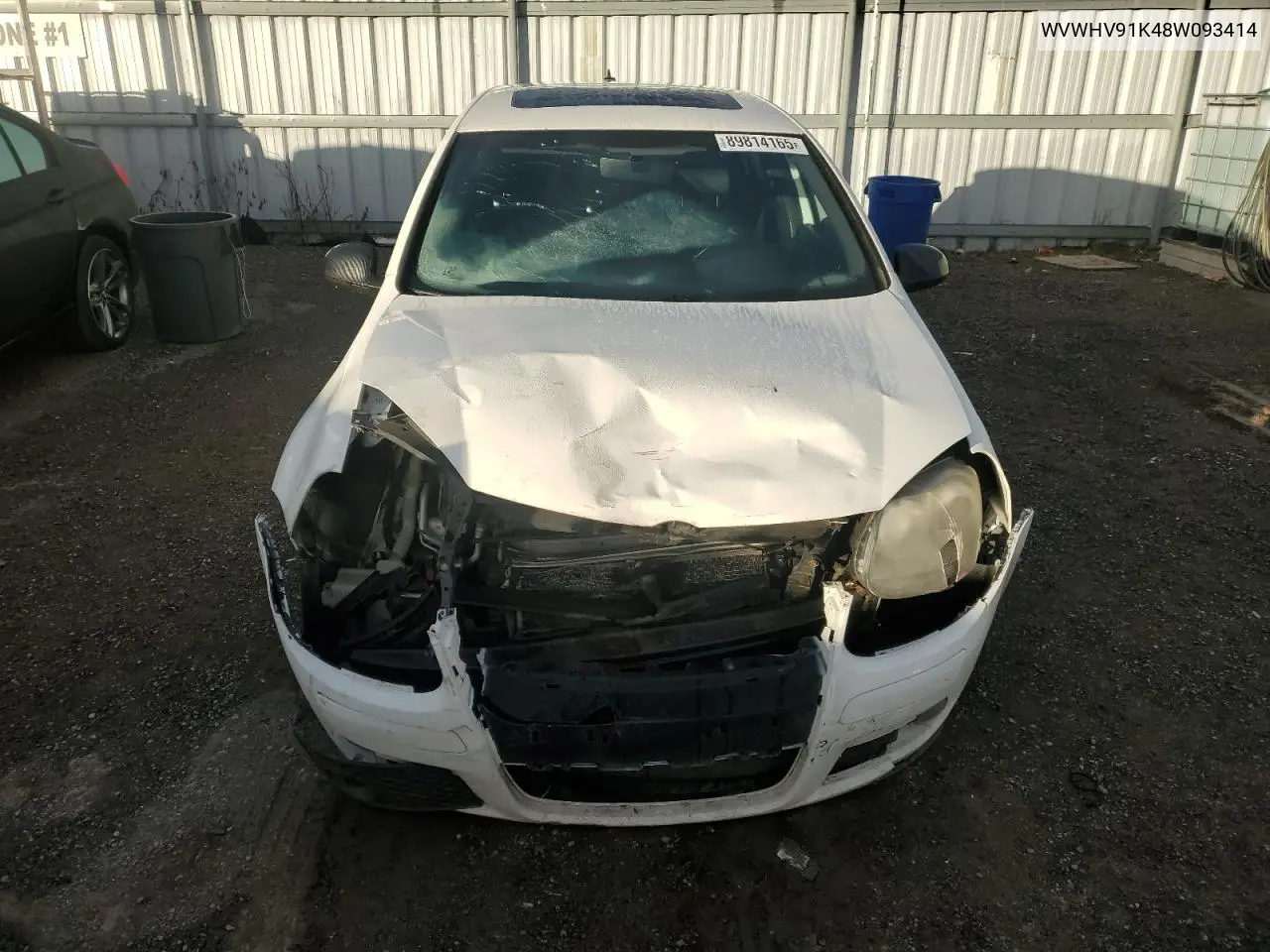 WVWHV91K48W093414 2008 Volkswagen Gti