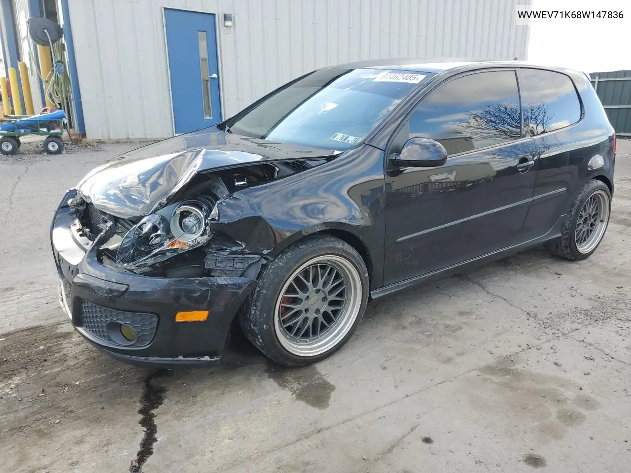 WVWEV71K68W147836 2008 Volkswagen Gti