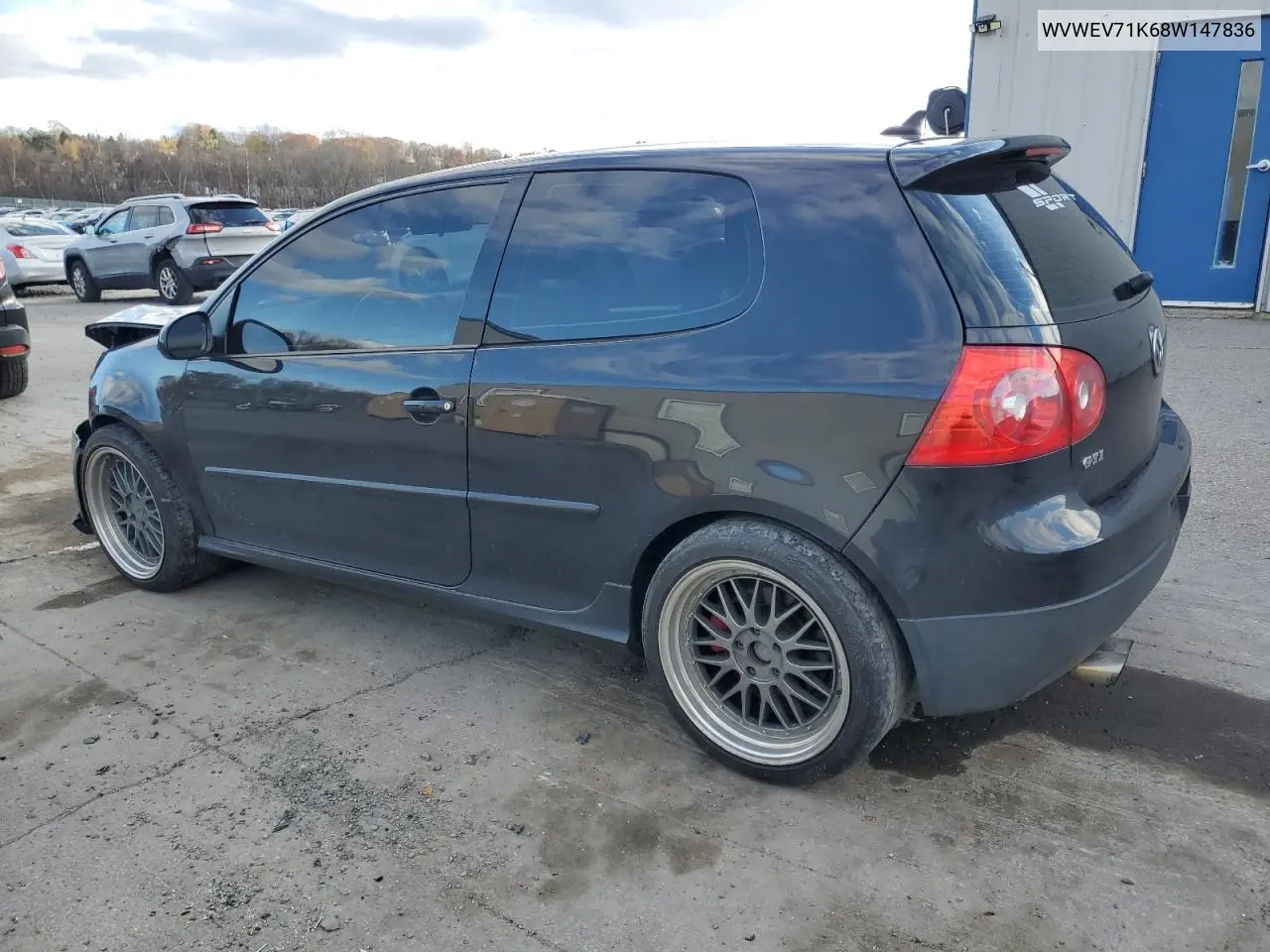 WVWEV71K68W147836 2008 Volkswagen Gti
