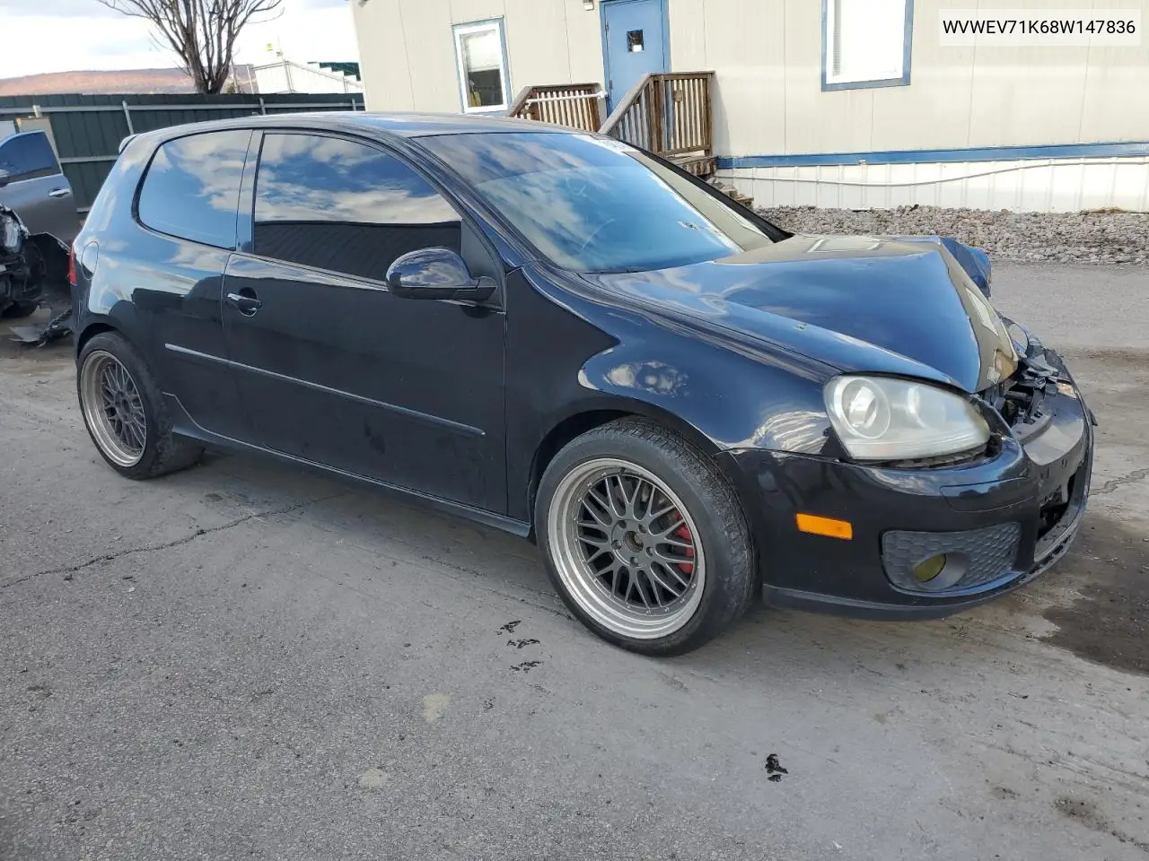 WVWEV71K68W147836 2008 Volkswagen Gti