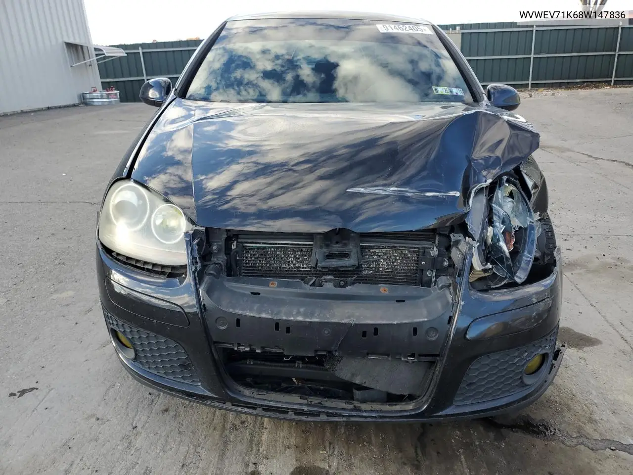 WVWEV71K68W147836 2008 Volkswagen Gti