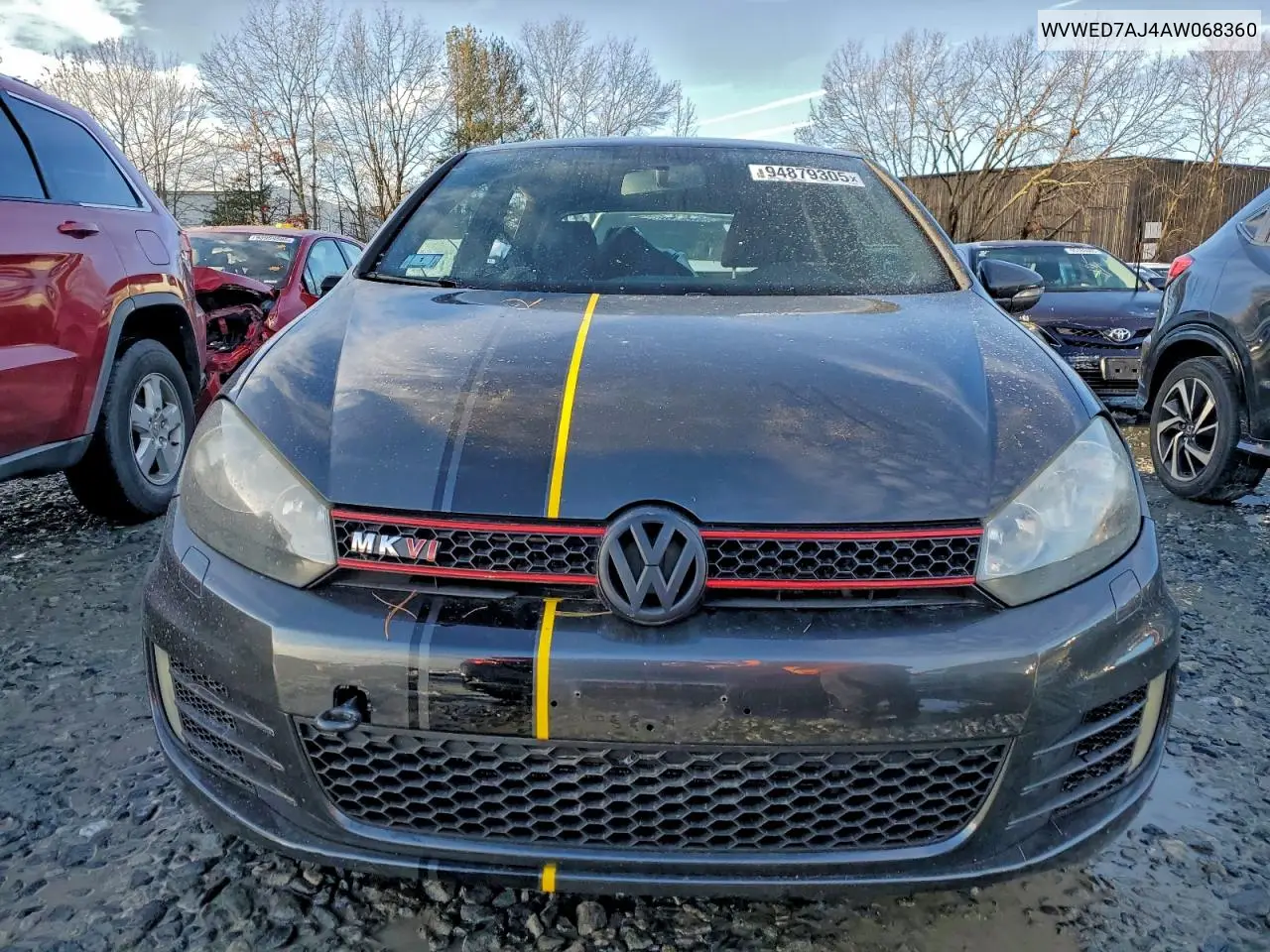 WVWED7AJ4AW068360 2010 Volkswagen Gti