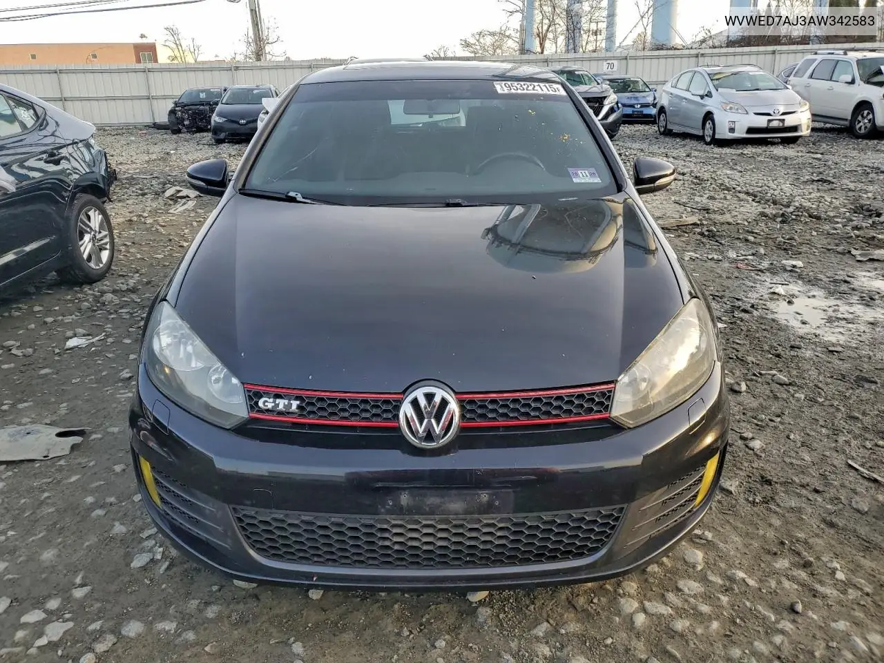 WVWED7AJ3AW342583 2010 Volkswagen Gti