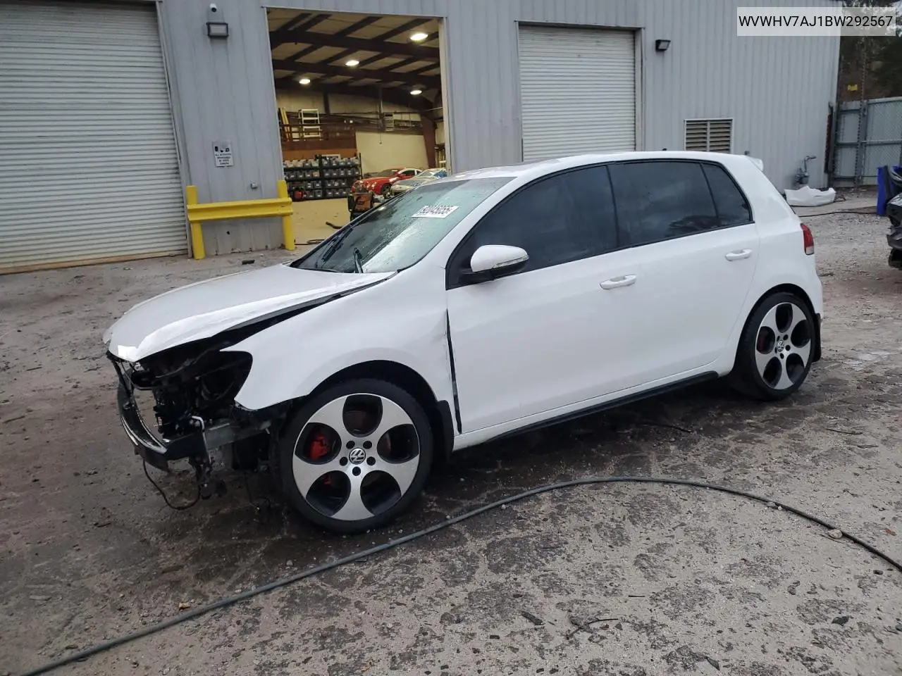 WVWHV7AJ1BW292567 2011 Volkswagen Gti