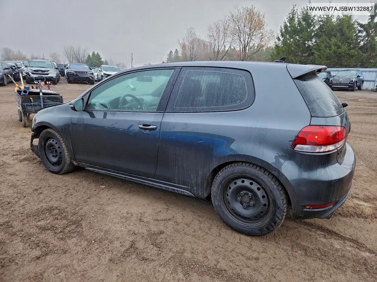 WVWEV7AJ5BW132887 2011 Volkswagen Gti