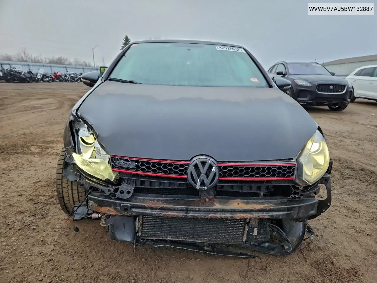 WVWEV7AJ5BW132887 2011 Volkswagen Gti