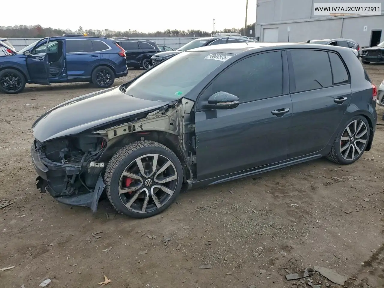 WVWHV7AJ2CW172911 2012 Volkswagen Gti