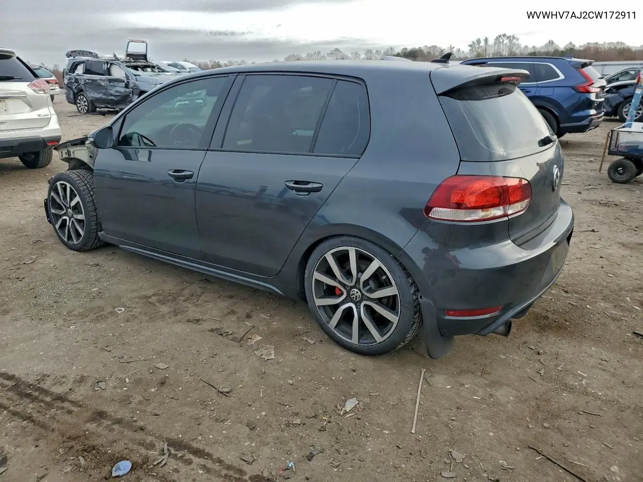 WVWHV7AJ2CW172911 2012 Volkswagen Gti