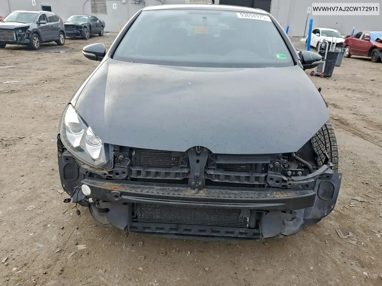 WVWHV7AJ2CW172911 2012 Volkswagen Gti