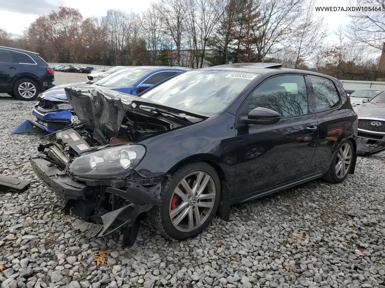 WVWED7AJXDW105464 2013 Volkswagen Gti