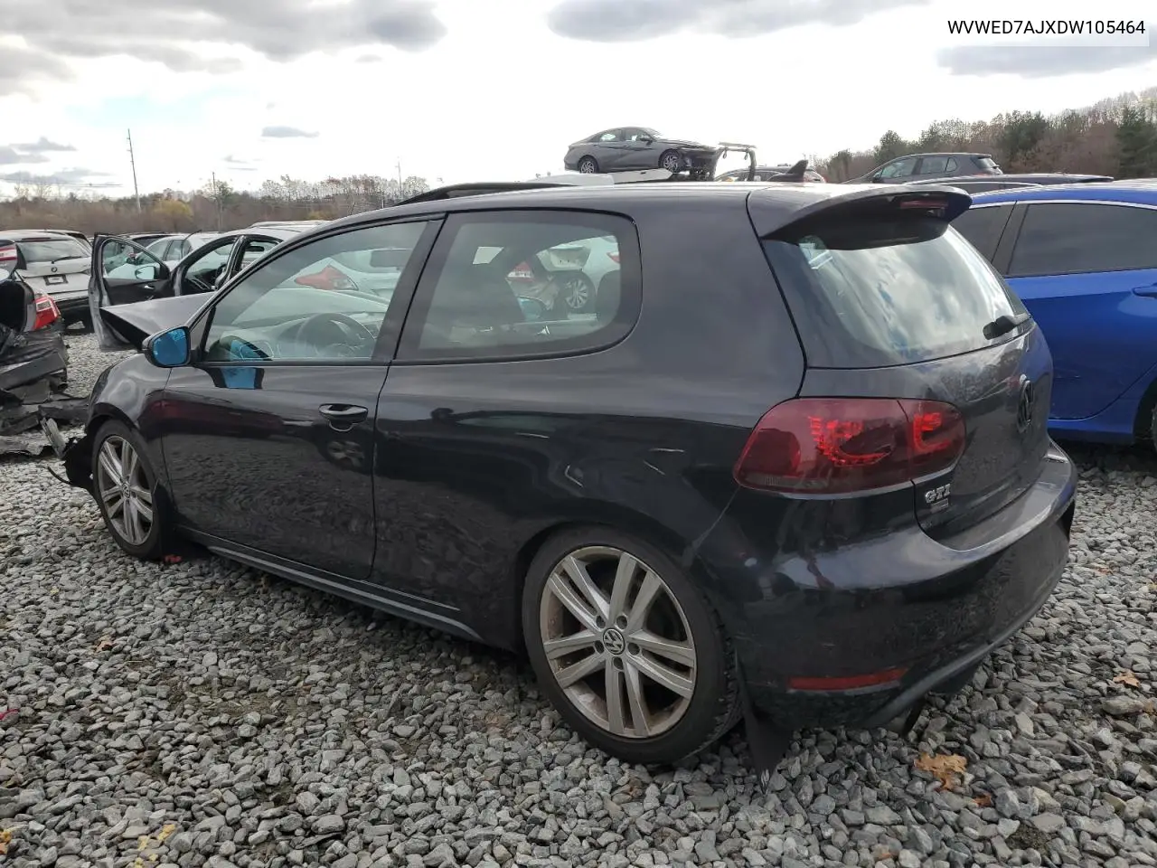 WVWED7AJXDW105464 2013 Volkswagen Gti