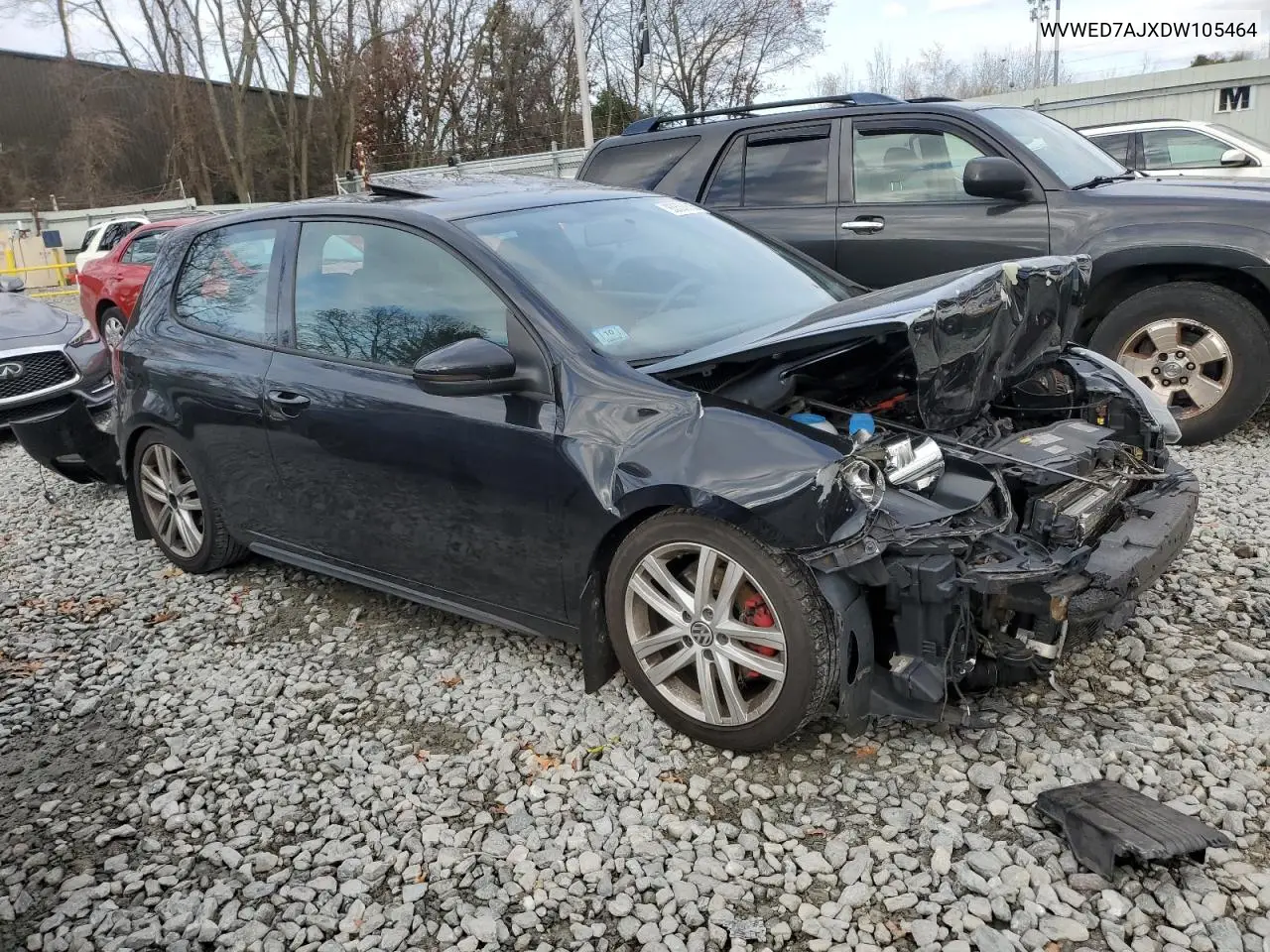 WVWED7AJXDW105464 2013 Volkswagen Gti