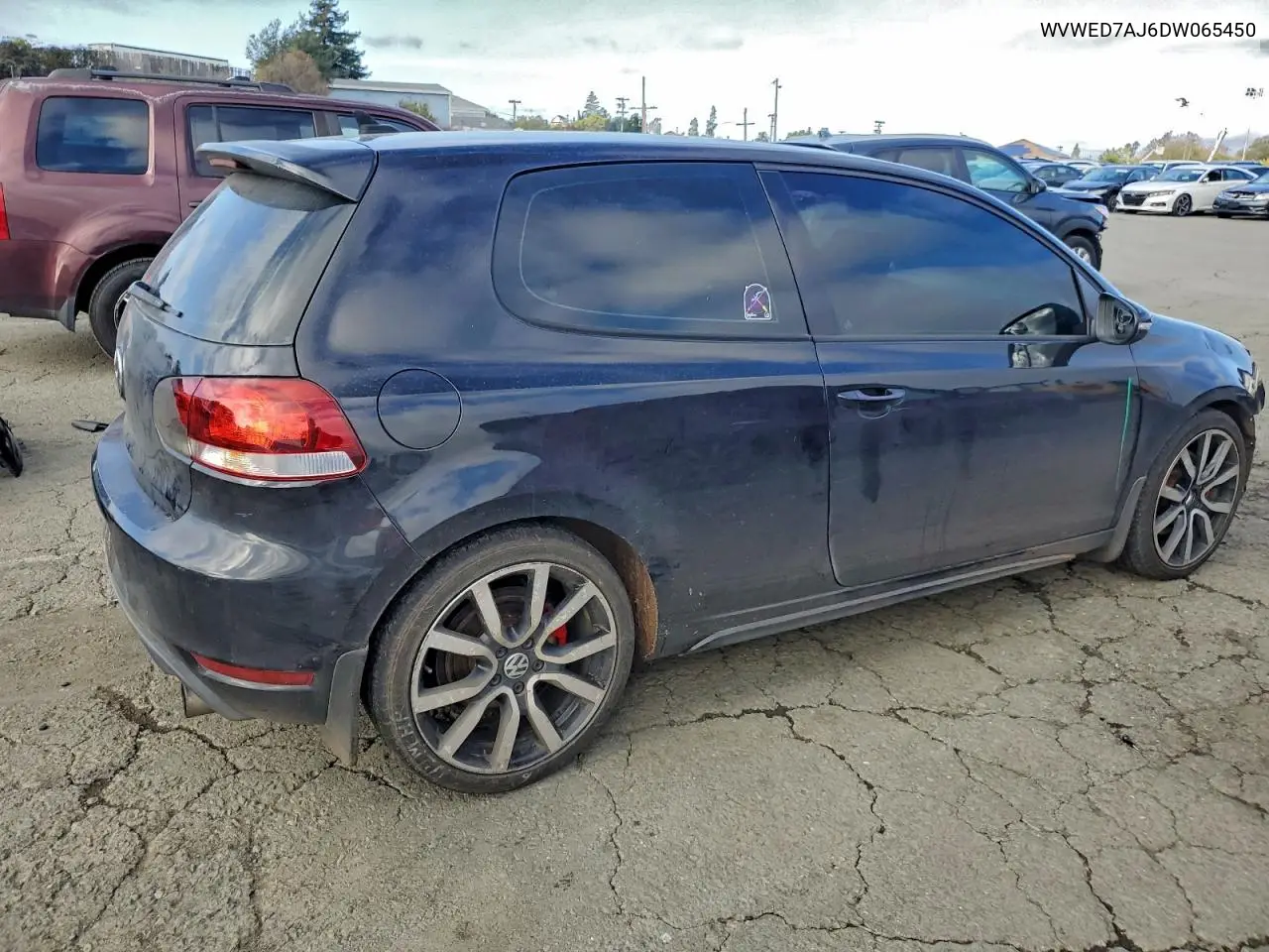 WVWED7AJ6DW065450 2013 Volkswagen Gti