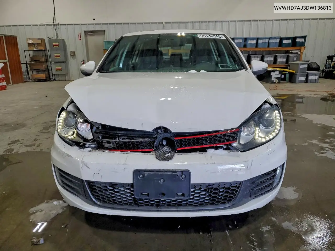 WVWHD7AJ3DW136813 2013 Volkswagen Gti