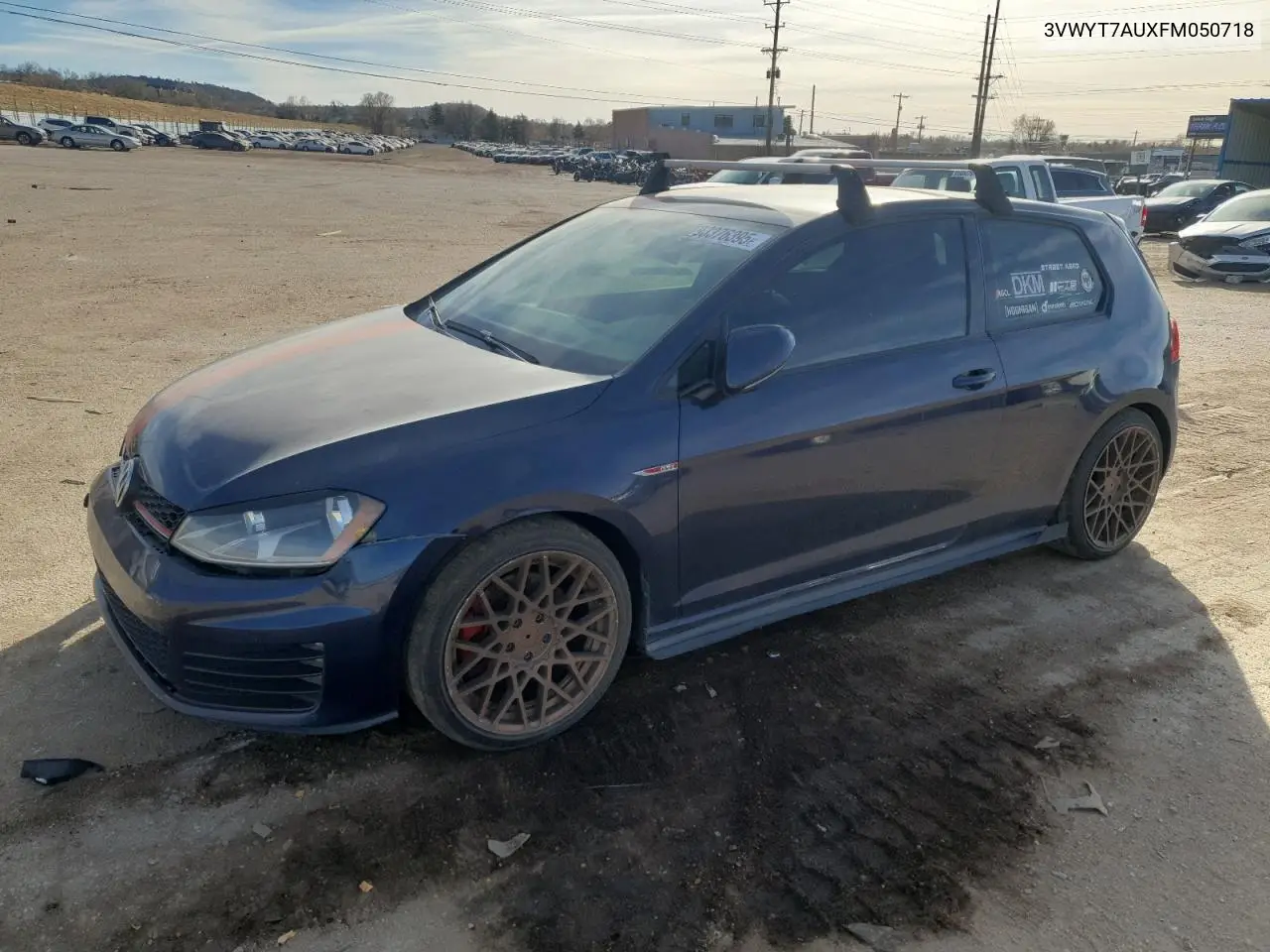 3VWYT7AUXFM050718 2015 Volkswagen Gti