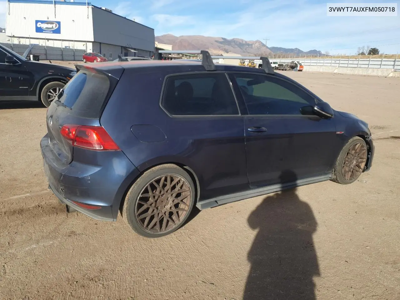 3VWYT7AUXFM050718 2015 Volkswagen Gti
