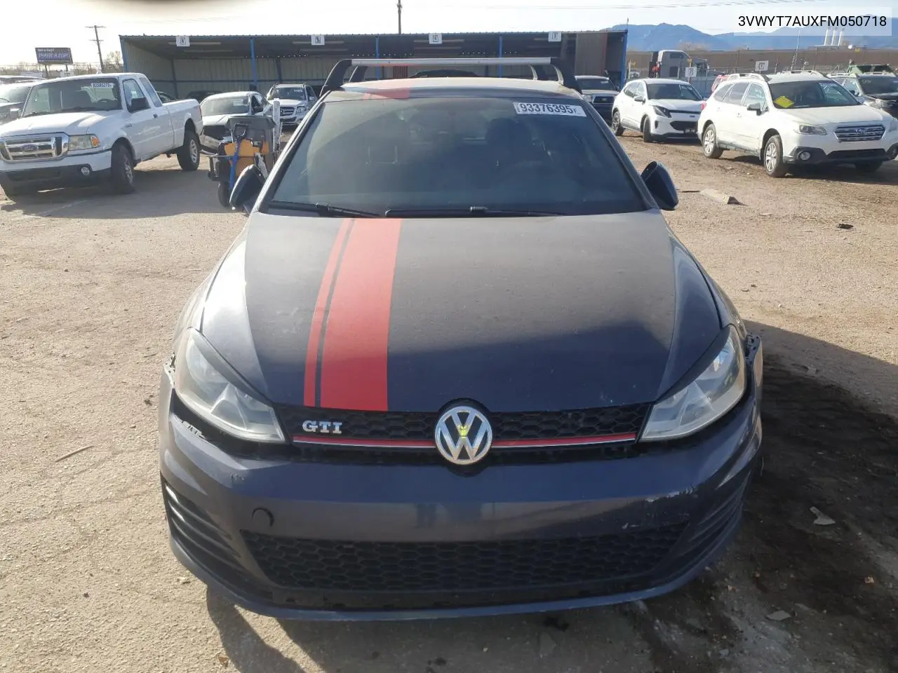 3VWYT7AUXFM050718 2015 Volkswagen Gti