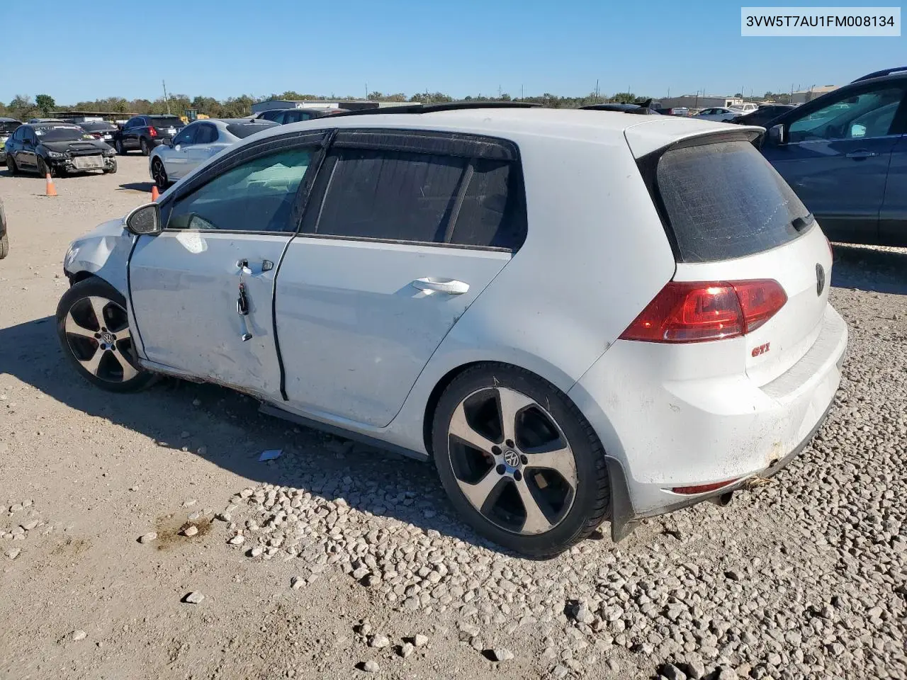3VW5T7AU1FM008134 2015 Volkswagen Gti
