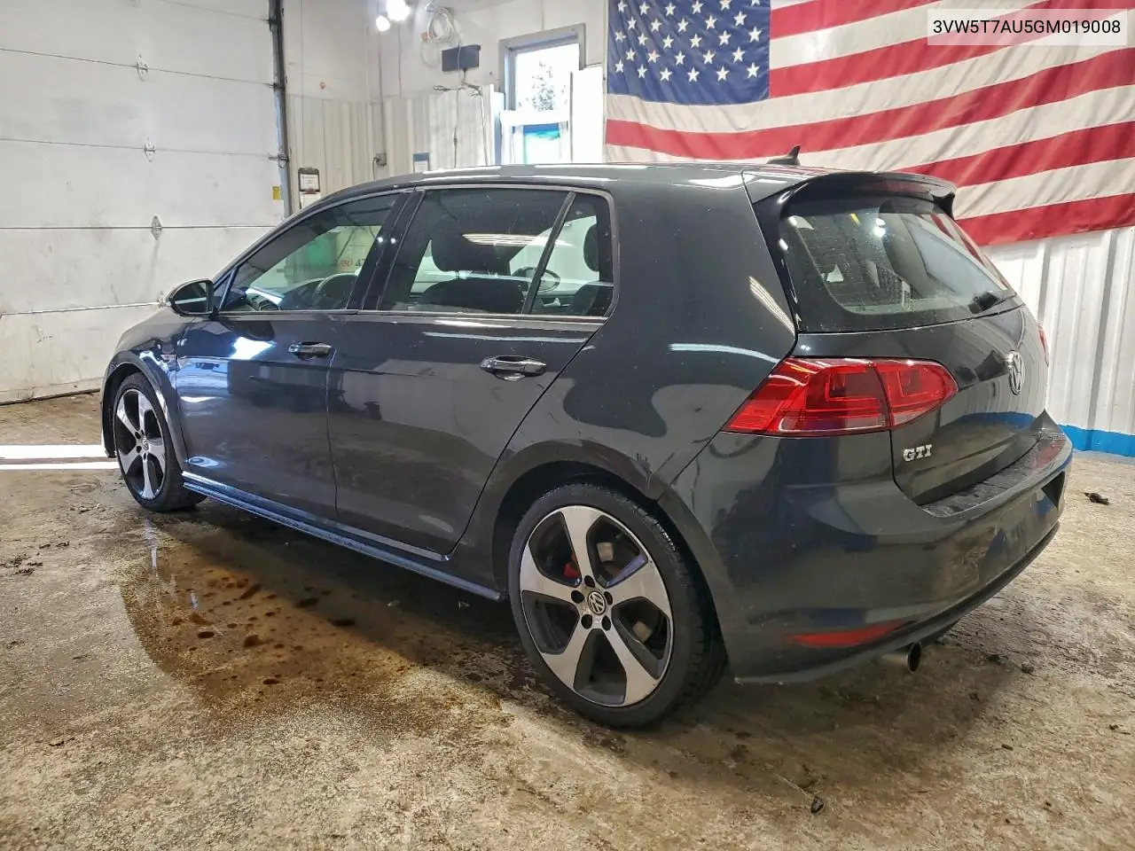 3VW5T7AU5GM019008 2016 Volkswagen Gti S/Se
