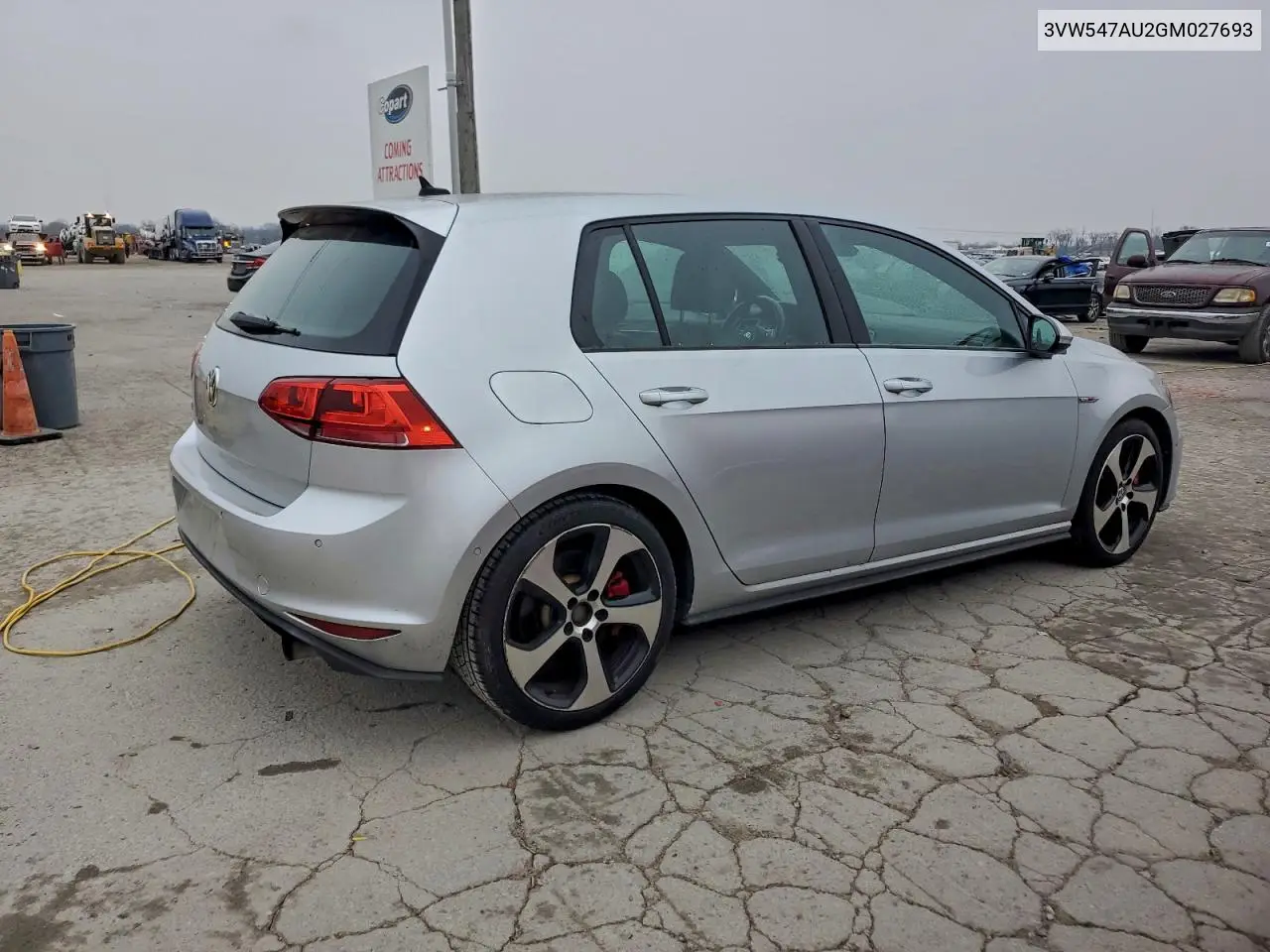 3VW547AU2GM027693 2016 Volkswagen Gti S/Se