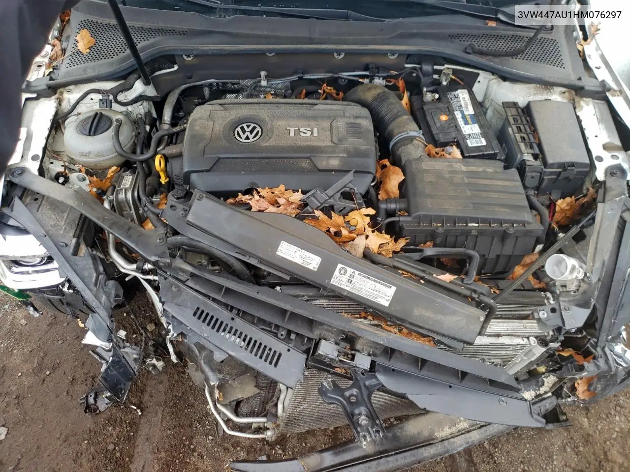 3VW447AU1HM076297 2017 Volkswagen Gti S/Se