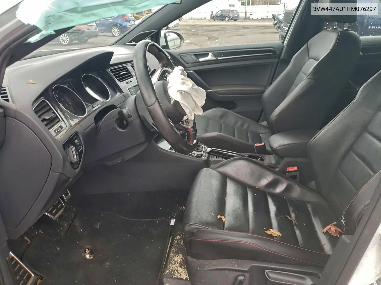 3VW447AU1HM076297 2017 Volkswagen Gti S/Se