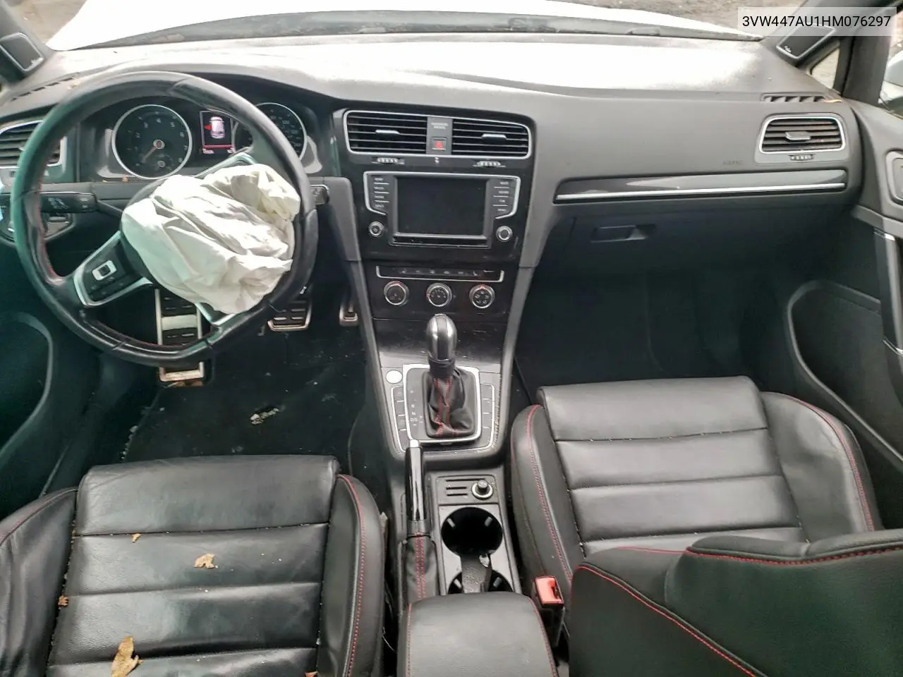 3VW447AU1HM076297 2017 Volkswagen Gti S/Se