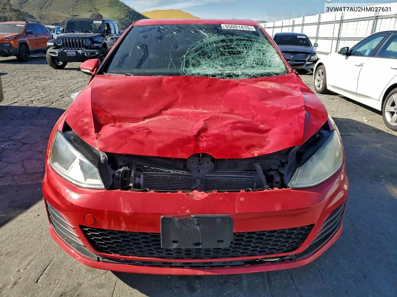 3VW4T7AU2HM027631 2017 Volkswagen Gti S