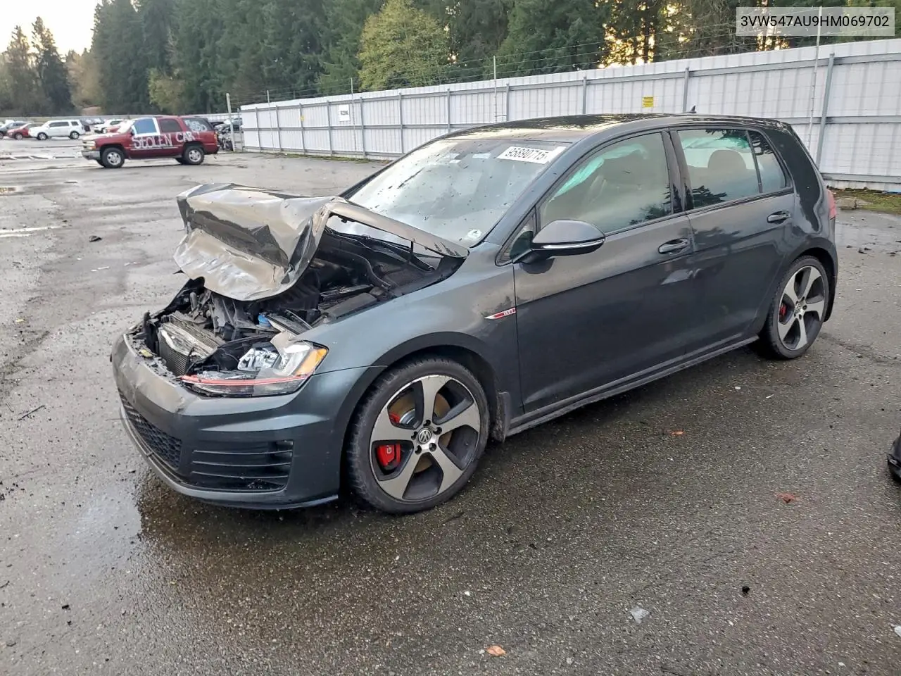 3VW547AU9HM069702 2017 Volkswagen Gti Sport