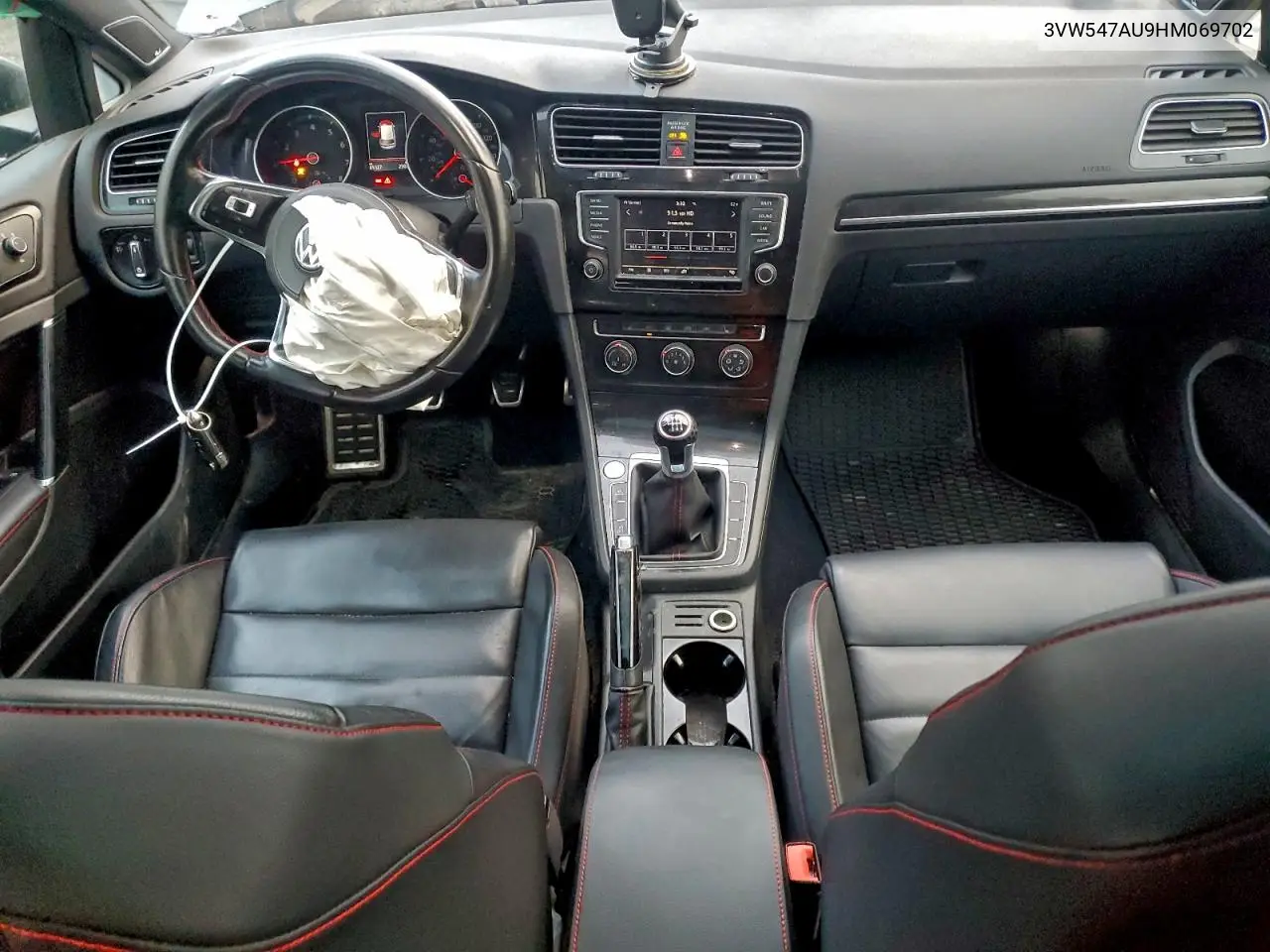 3VW547AU9HM069702 2017 Volkswagen Gti Sport