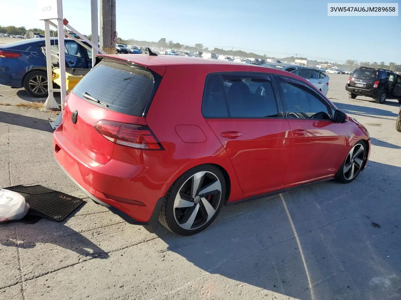 3VW547AU6JM289658 2018 Volkswagen Gti S