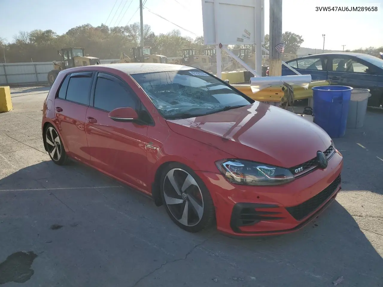 3VW547AU6JM289658 2018 Volkswagen Gti S