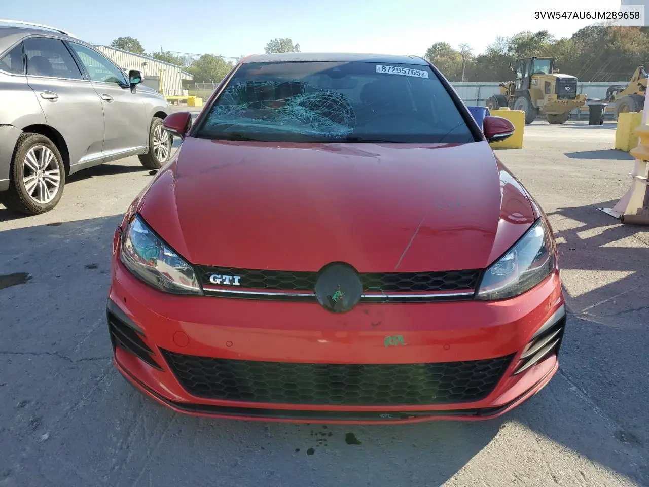 3VW547AU6JM289658 2018 Volkswagen Gti S