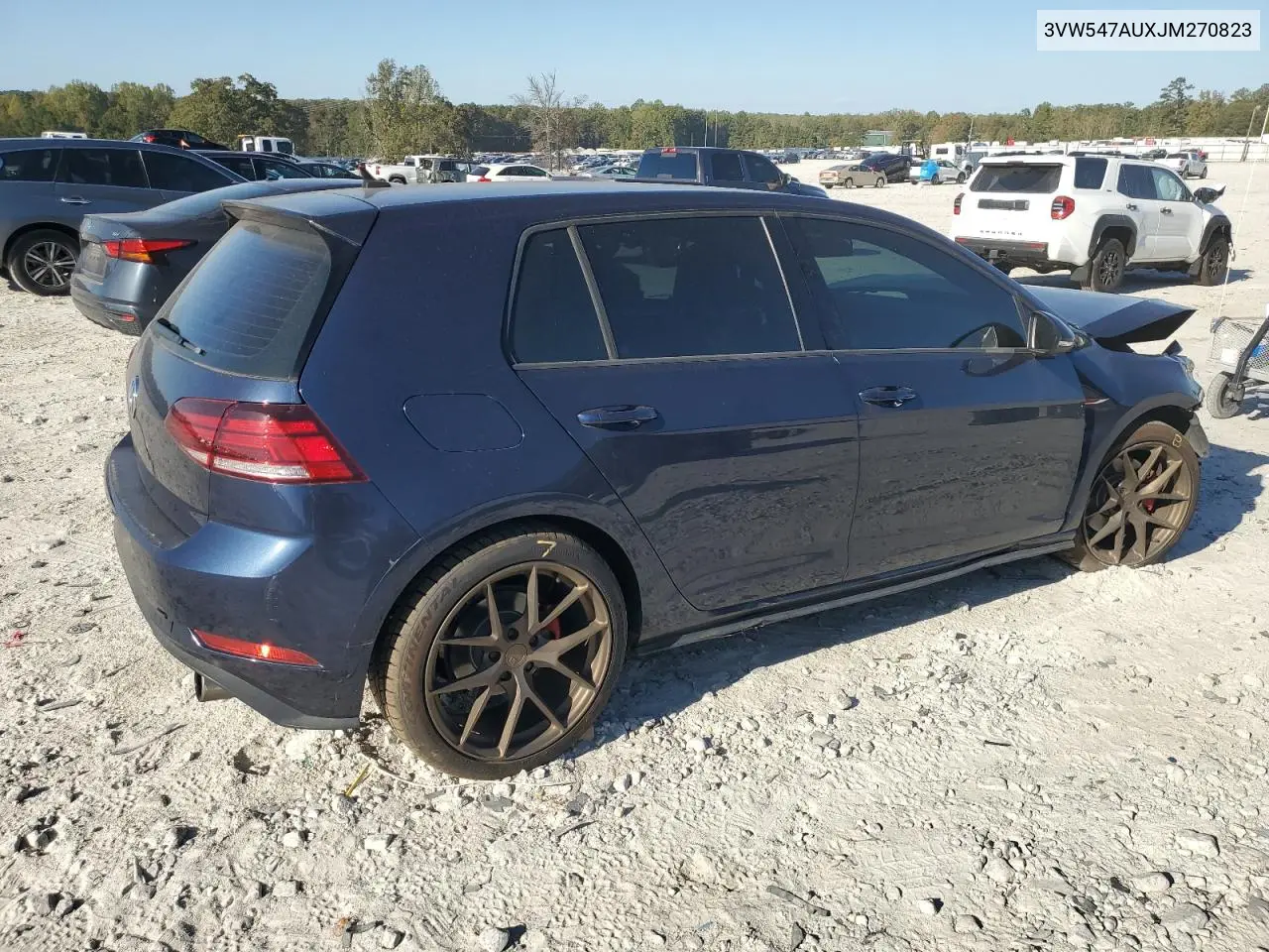 3VW547AUXJM270823 2018 Volkswagen Gti S