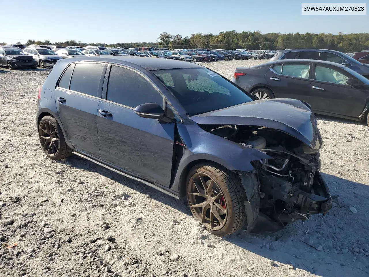 3VW547AUXJM270823 2018 Volkswagen Gti S