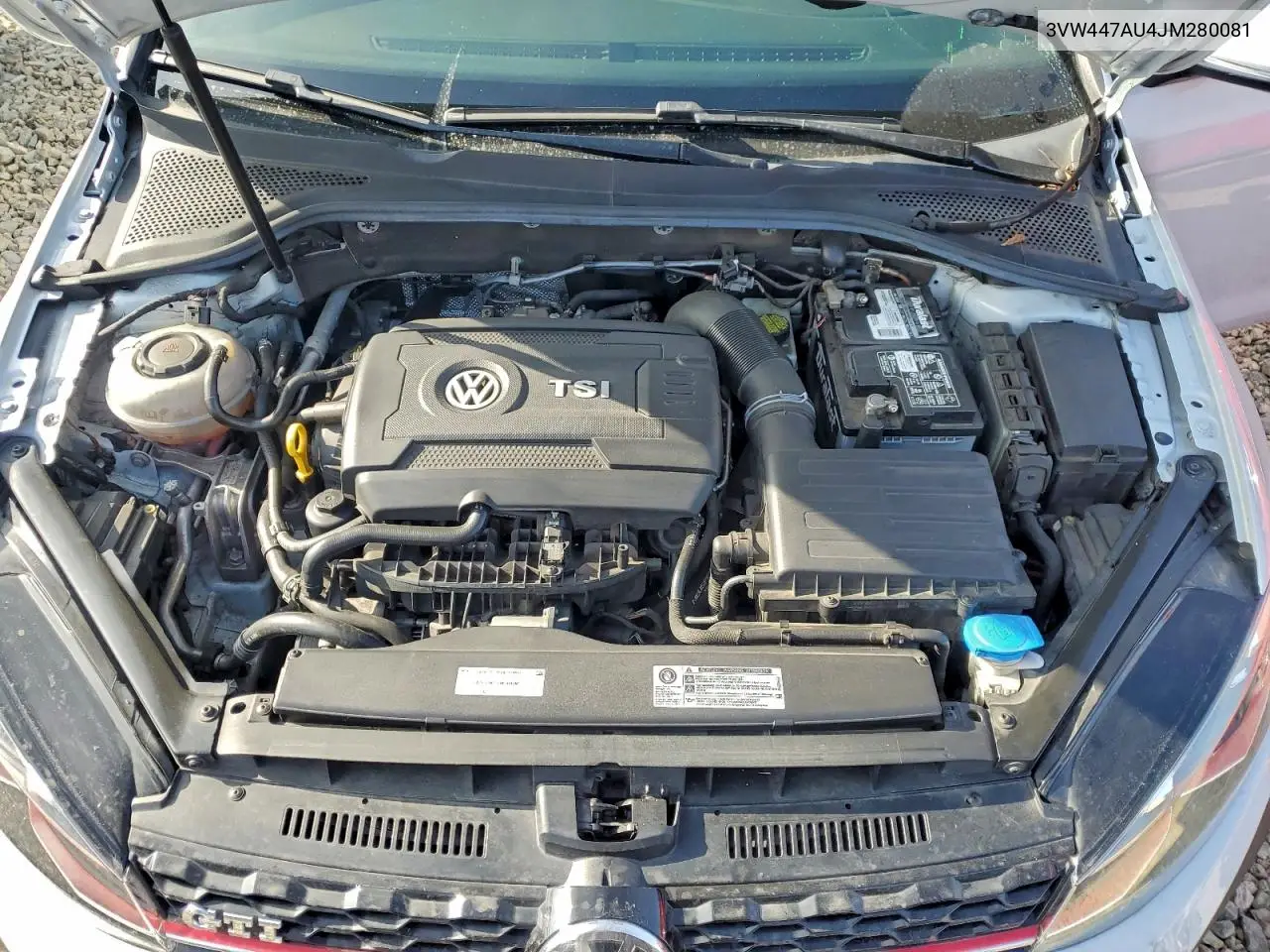 3VW447AU4JM280081 2018 Volkswagen Gti S/Se