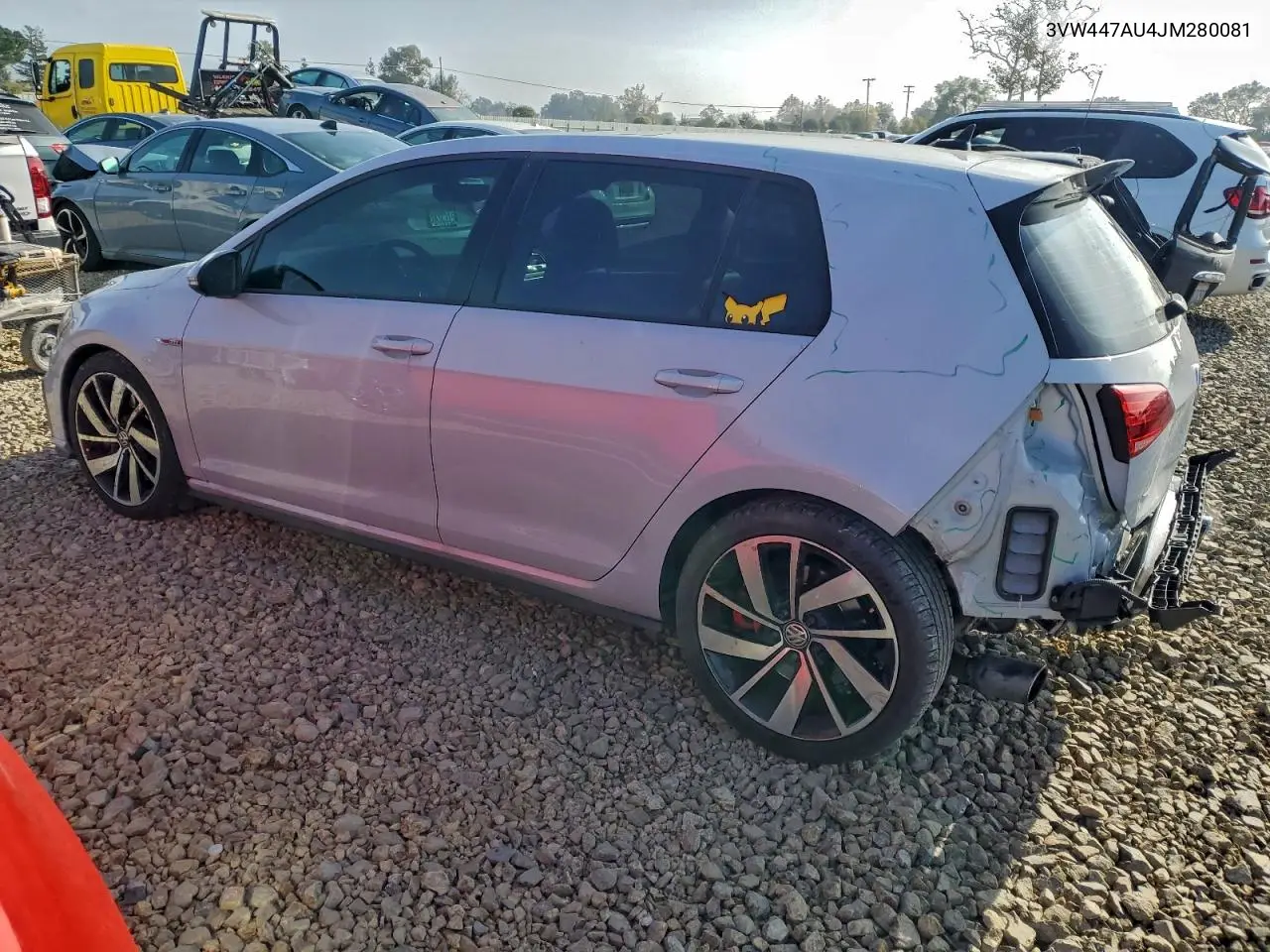3VW447AU4JM280081 2018 Volkswagen Gti S/Se