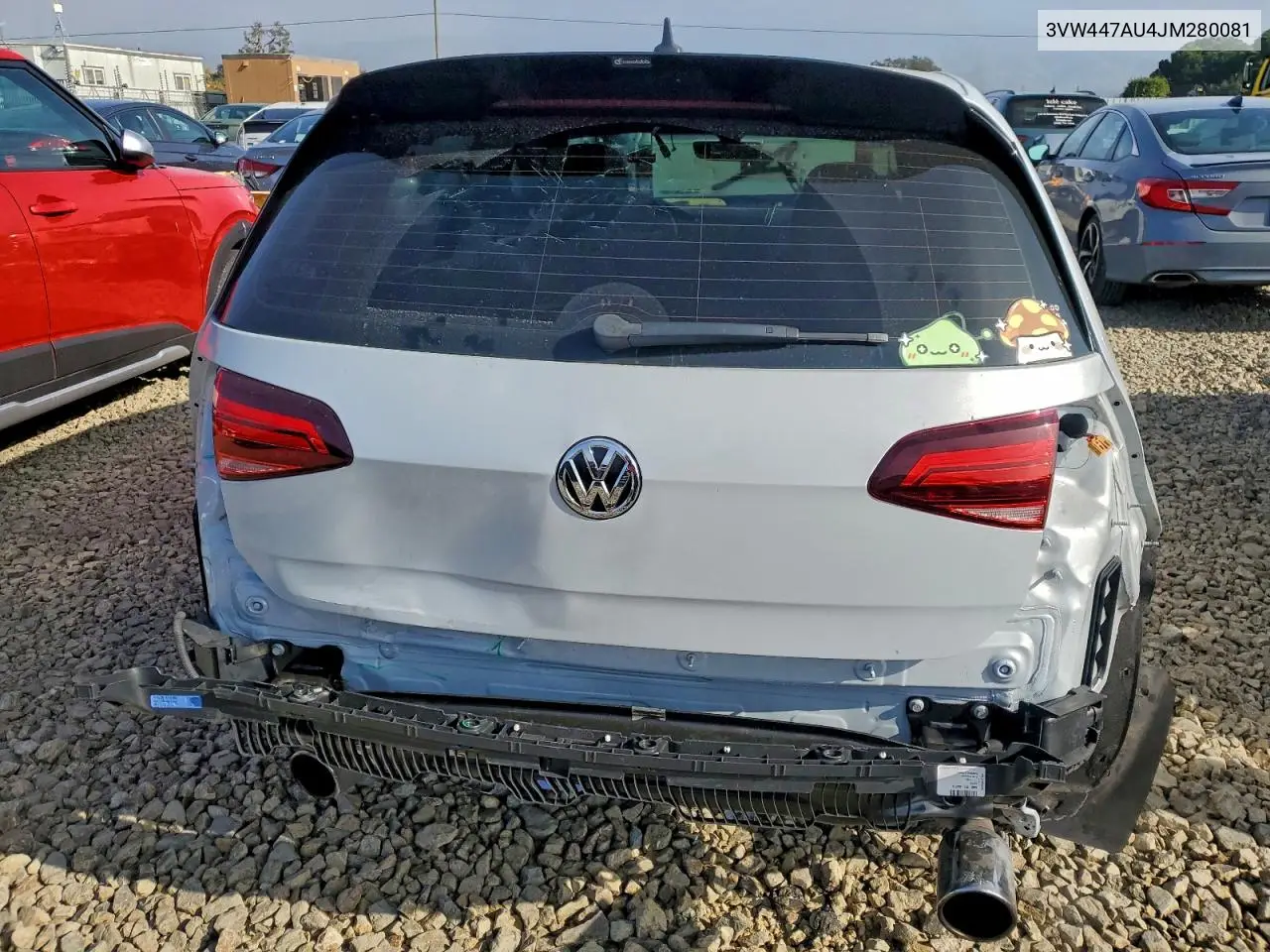 3VW447AU4JM280081 2018 Volkswagen Gti S/Se