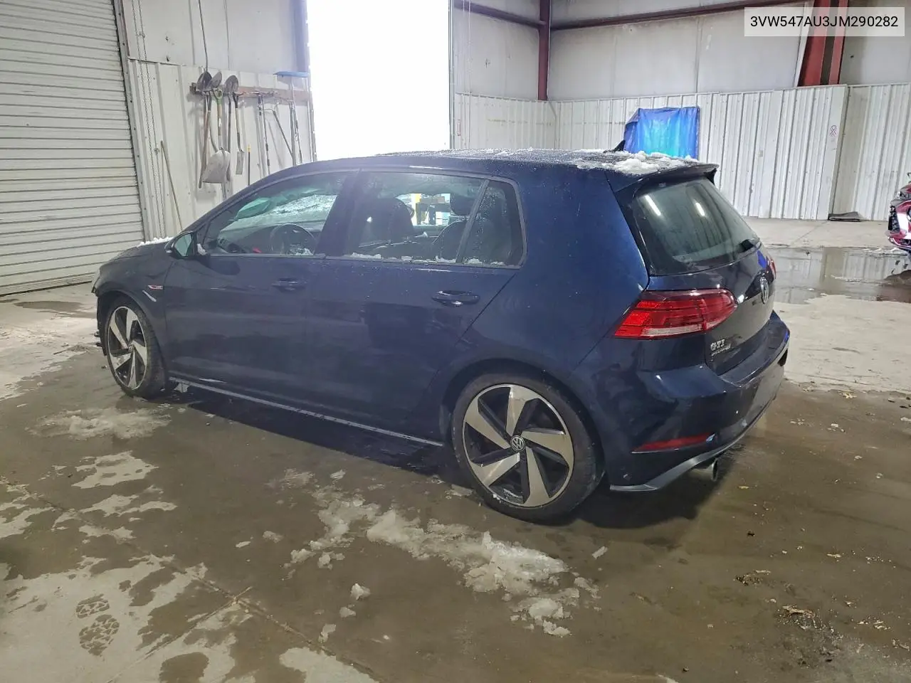 3VW547AU3JM290282 2018 Volkswagen Gti S
