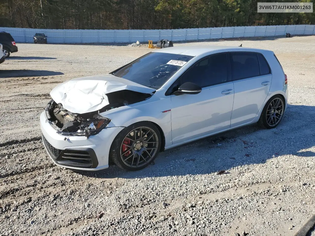 3VW6T7AU1KM001263 2019 Volkswagen Gti S