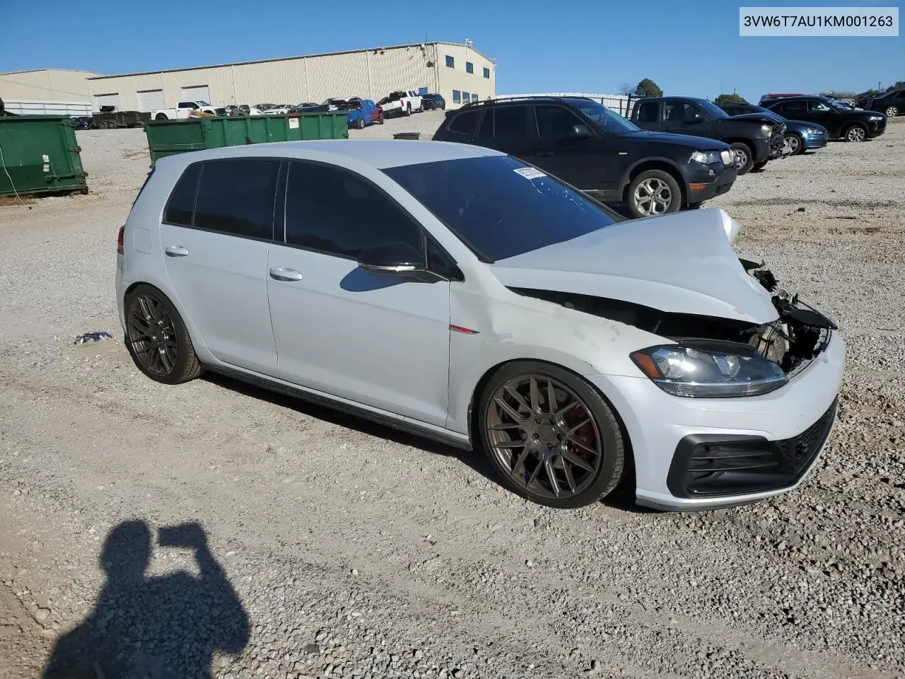 3VW6T7AU1KM001263 2019 Volkswagen Gti S