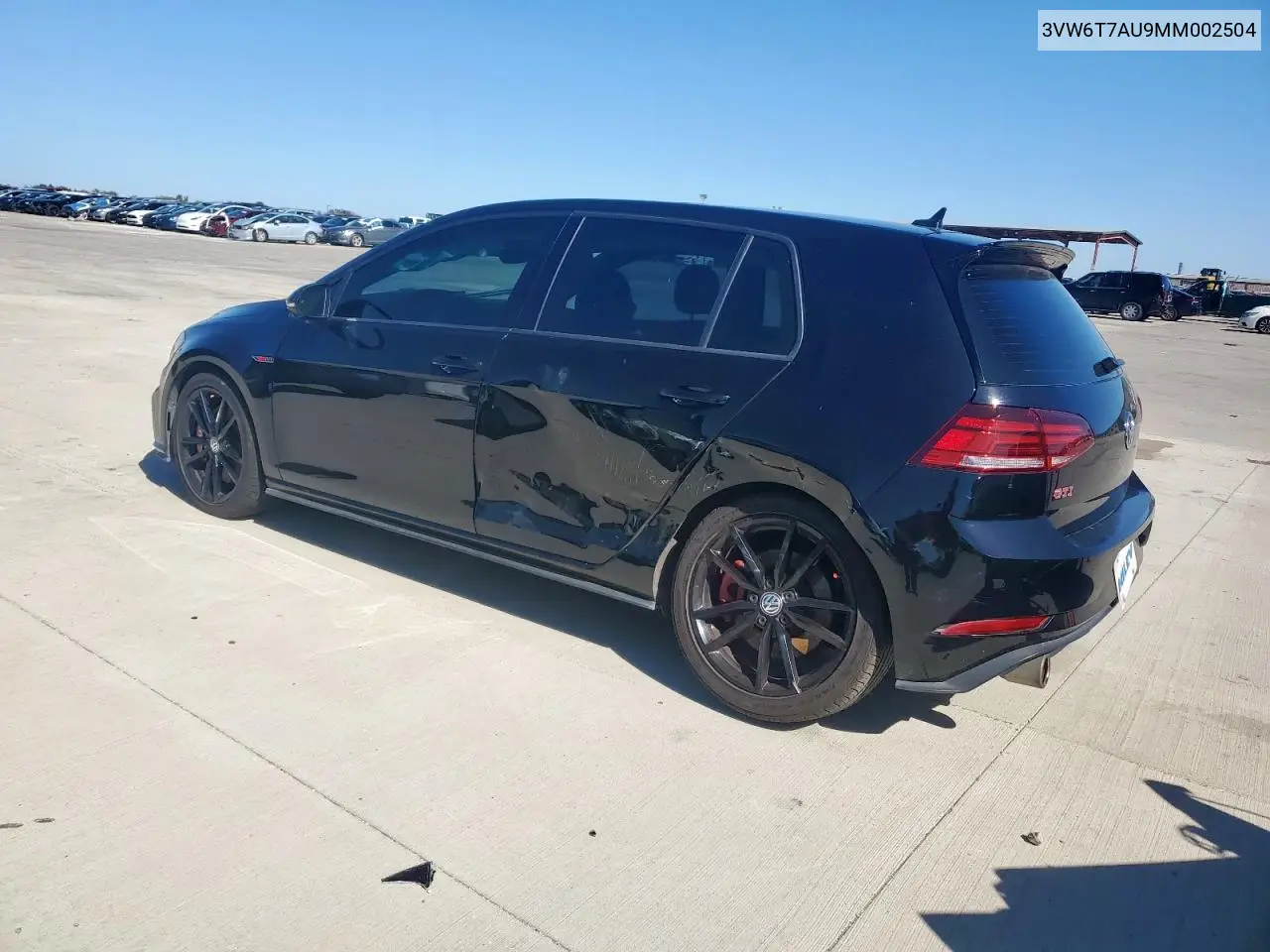 3VW6T7AU9MM002504 2021 Volkswagen Gti S