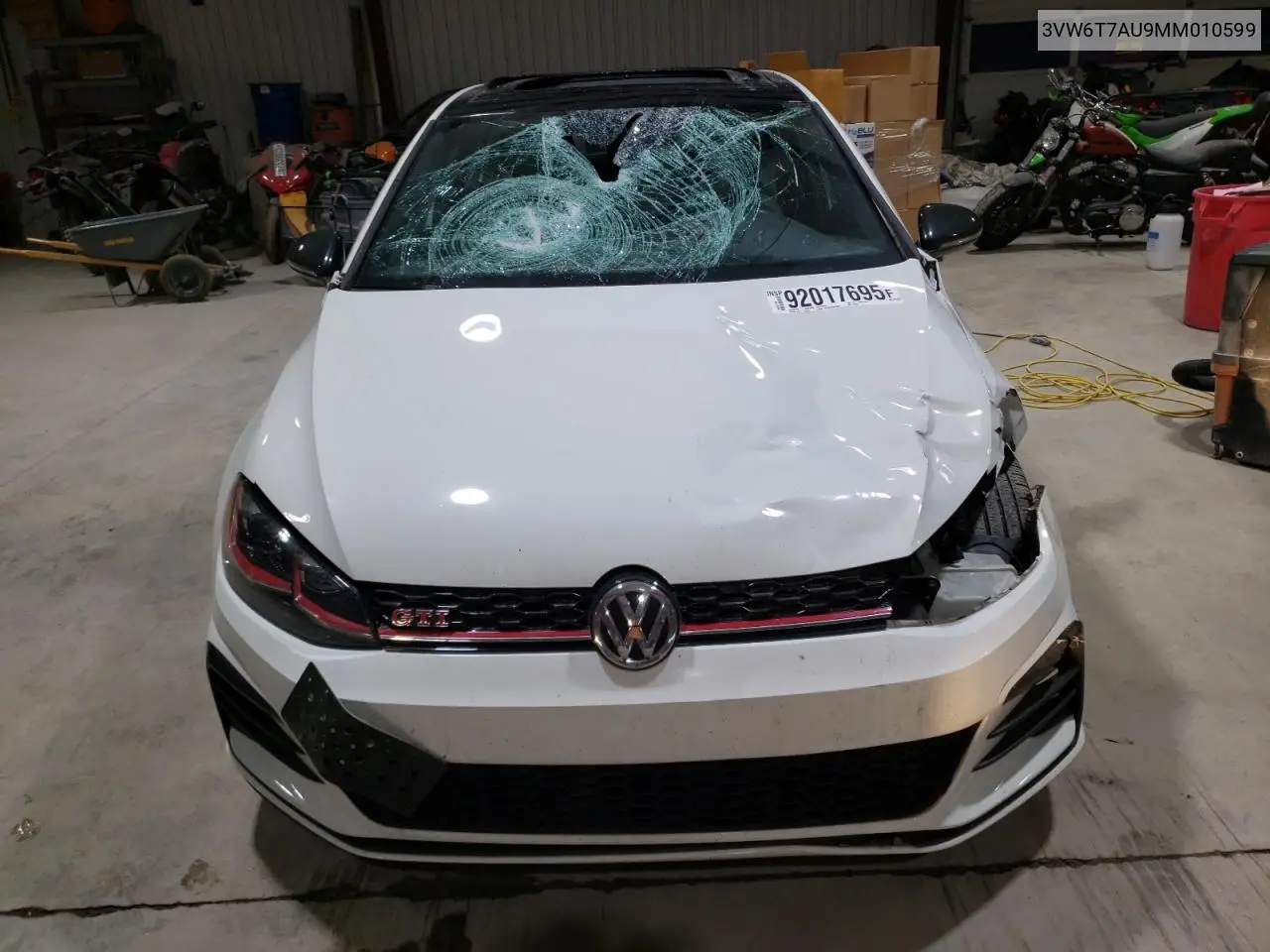 3VW6T7AU9MM010599 2021 Volkswagen Gti S