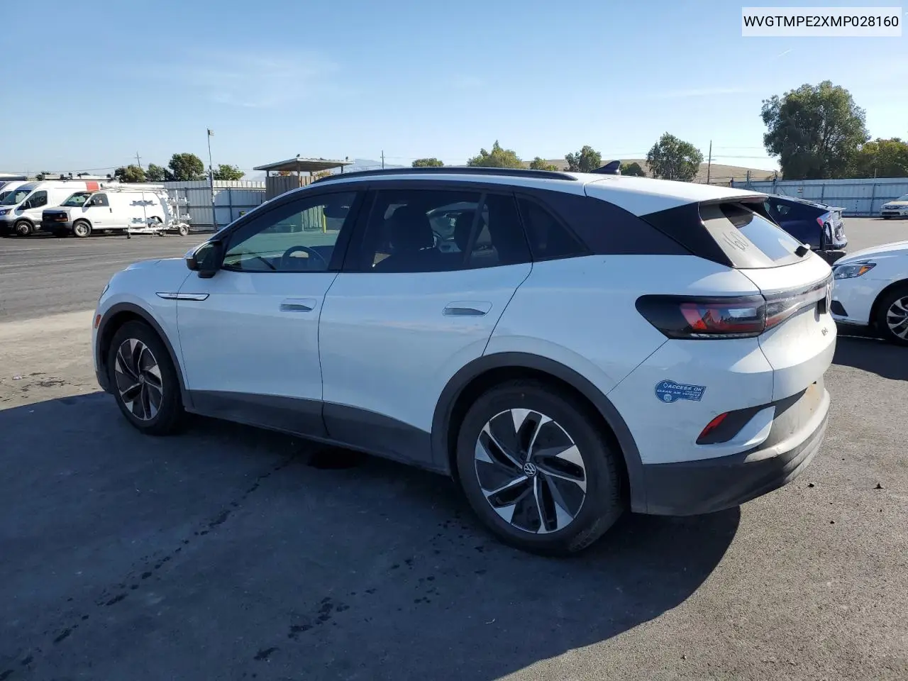 WVGTMPE2XMP028160 2021 Volkswagen Id.4 Pro S