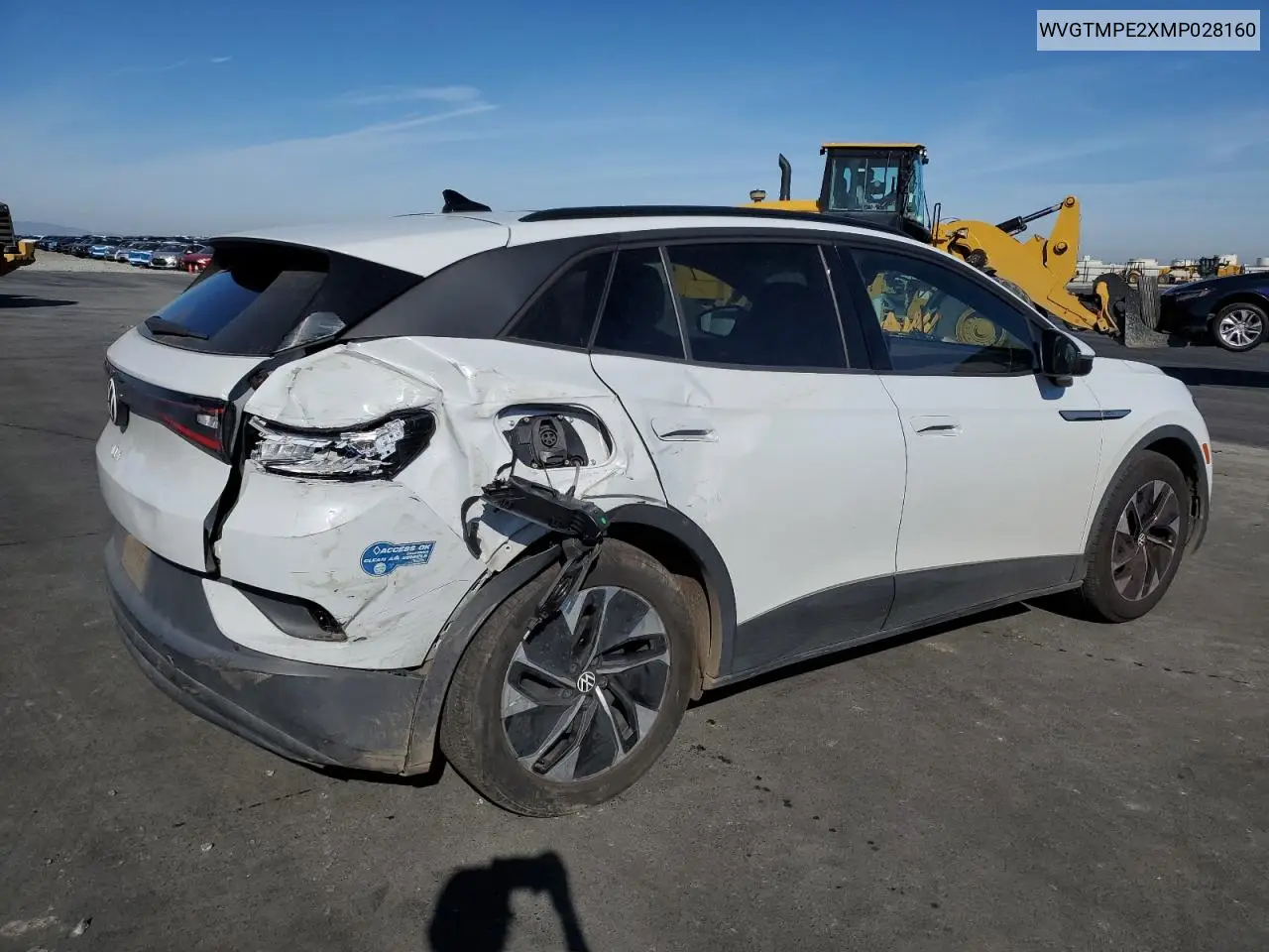 WVGTMPE2XMP028160 2021 Volkswagen Id.4 Pro S