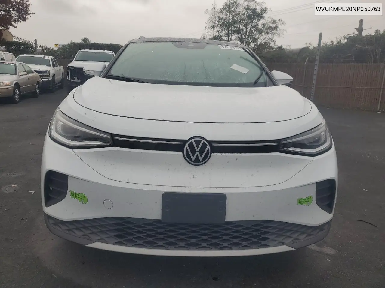 WVGKMPE20NP050763 2022 Volkswagen Id.4 Pro S