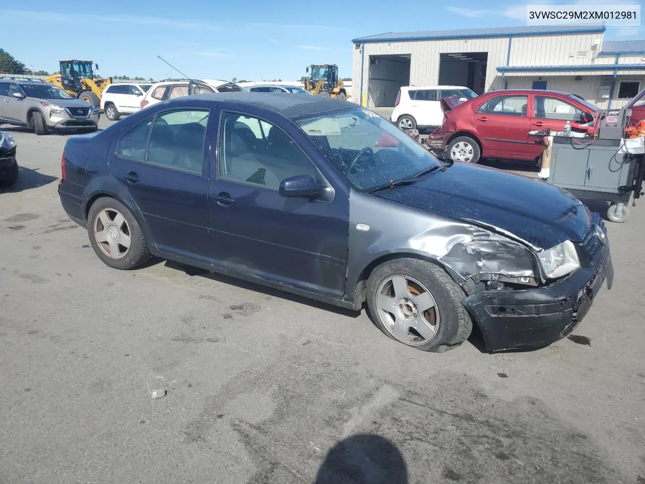 3VWSC29M2XM012981 1999 Volkswagen Jetta Gls